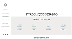 Desktop Screenshot of introducaoaodireito.info